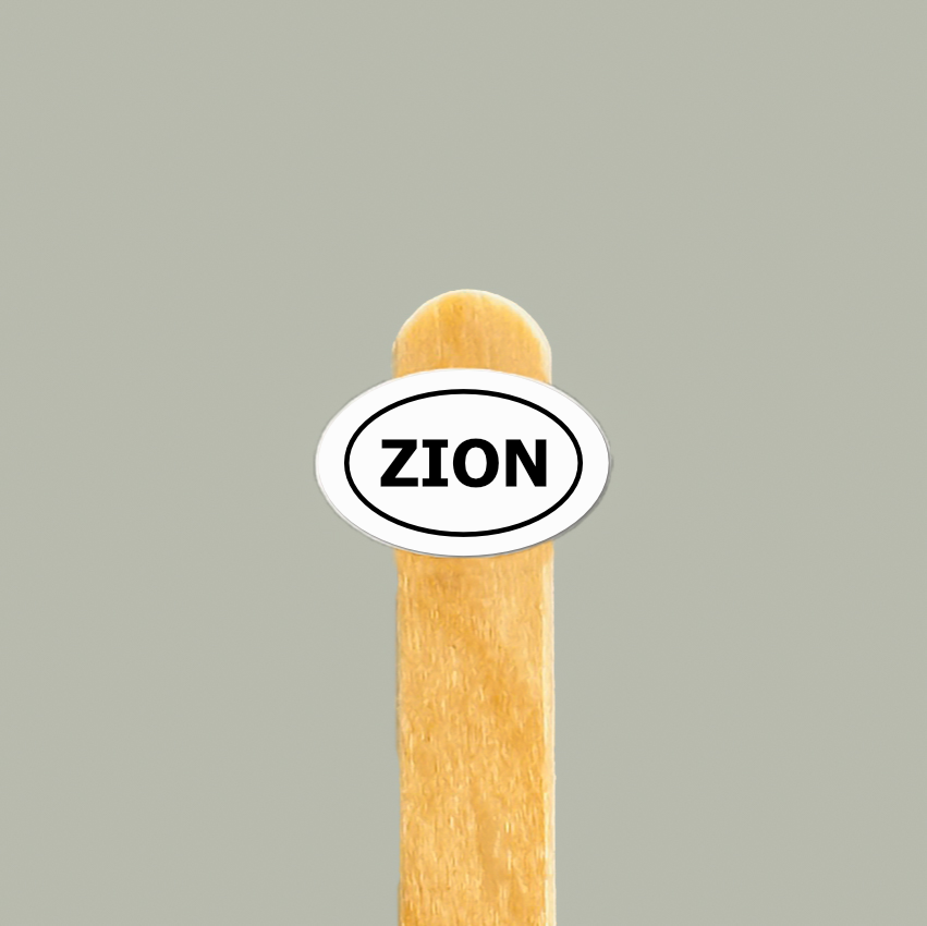 Zion National Park Sticker